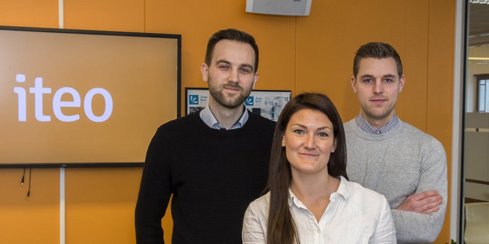 Iteos nye ansatte: Håvard Ruud, Elin Hennum og Fredrik del Pozo