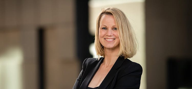 Profil av Aina Lemoen Lunde, merkevare- og markedsdirektør i DNB.