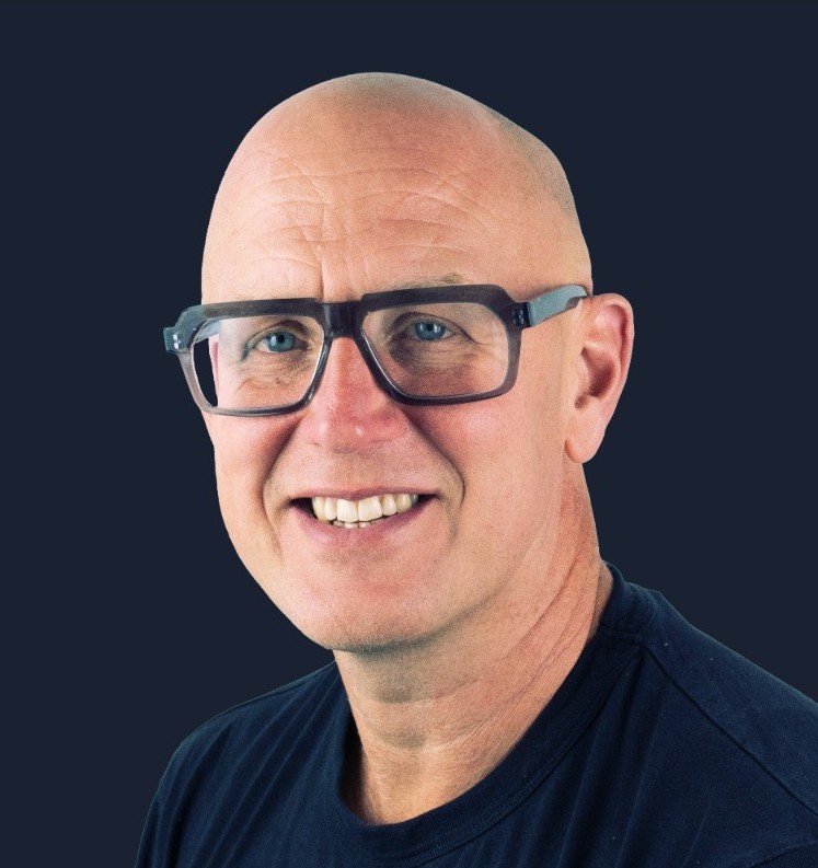 Stuart Jaffray i B2B-byrået Green Hat smiler til kamera